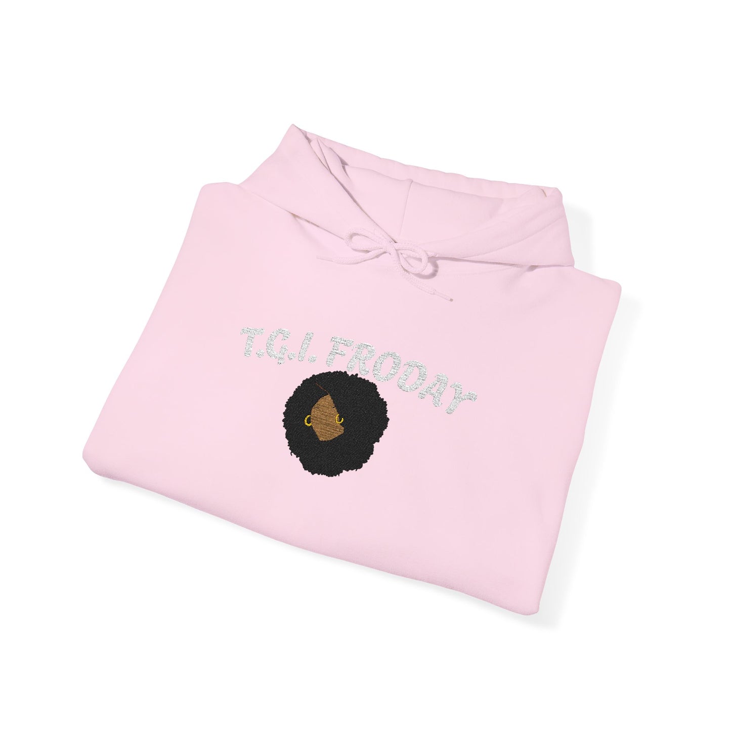 FRODAY AFRO Hooded Sweatshirt Embroidered