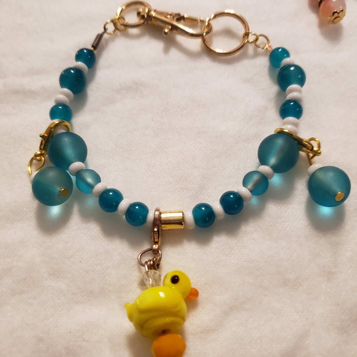 Rub a dub ducky Charm Bracelet