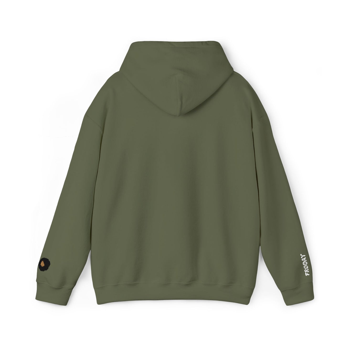 FRODAY AFRO Hooded Sweatshirt Embroidered