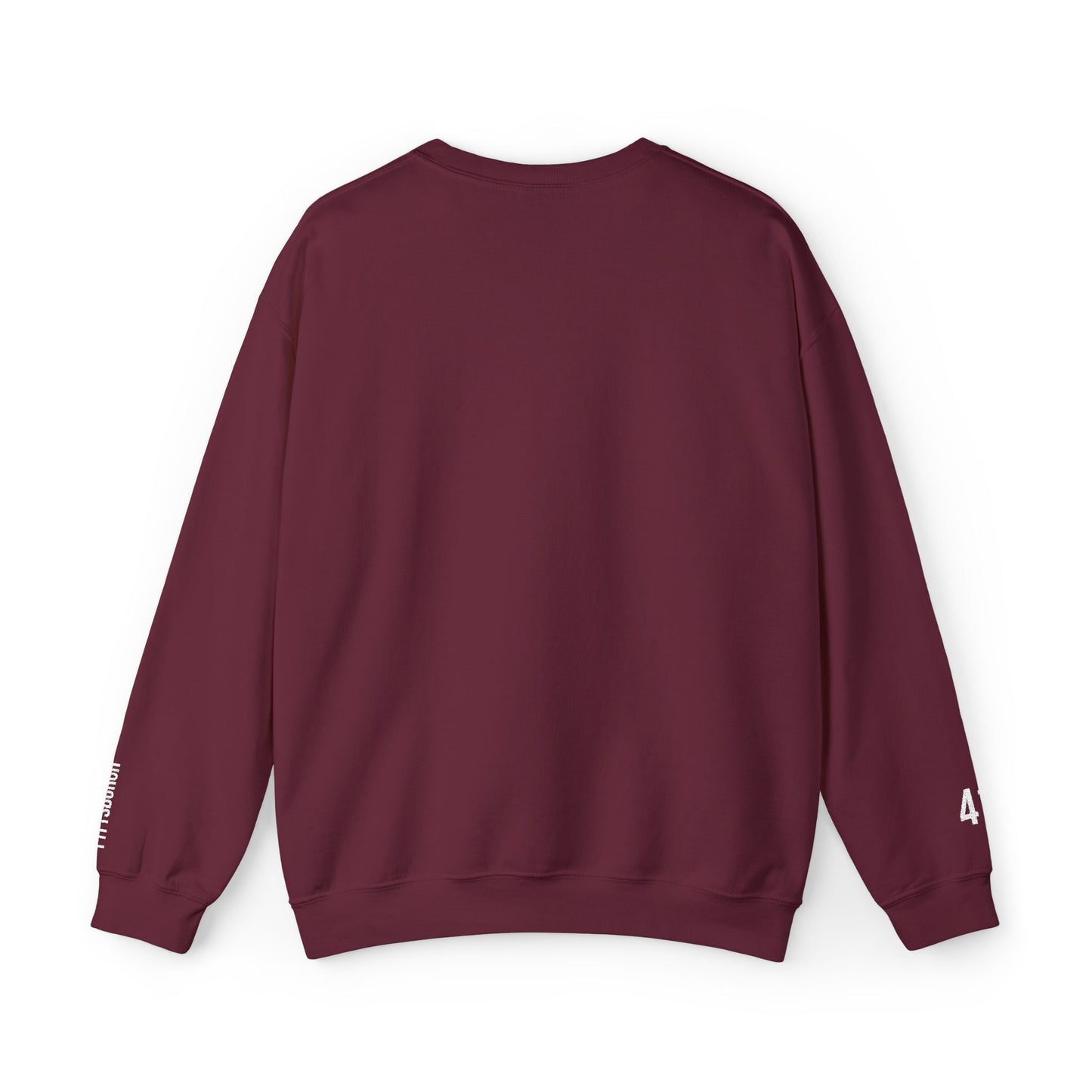 412 Embroidered Pittsburgh Skyline Crewneck Sweatshirt