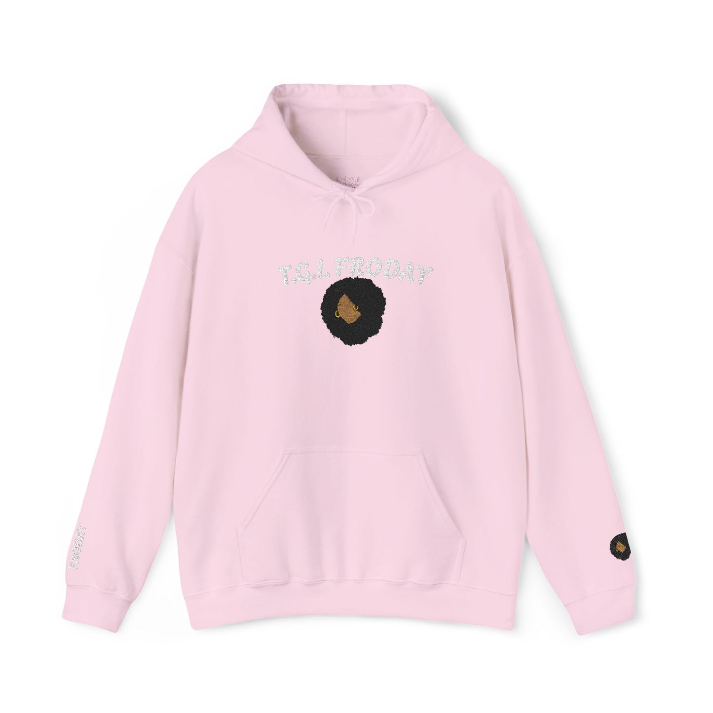 FRODAY AFRO Hooded Sweatshirt Embroidered