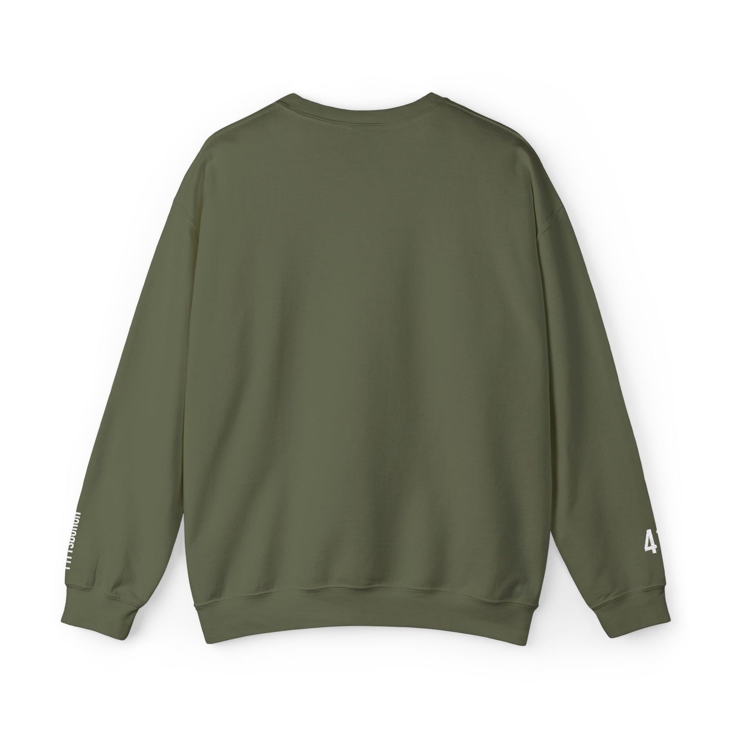 412 Embroidered Pittsburgh Skyline Crewneck Sweatshirt