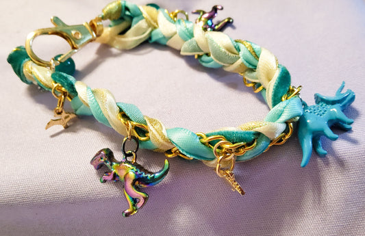 Jurassic Joy Dino Duo Charm Braid