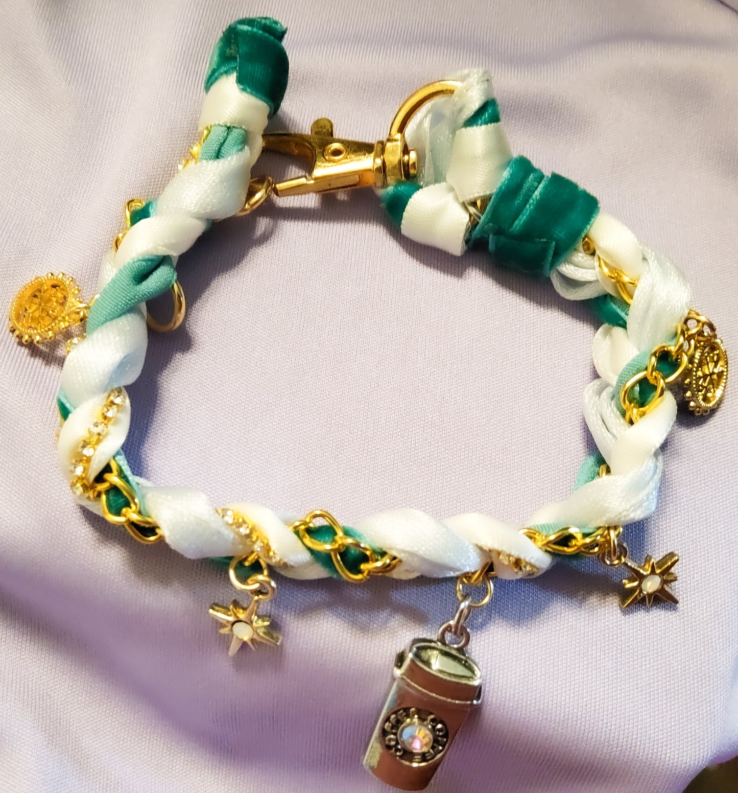 Winter Cafe and Daydreams Charm Braid