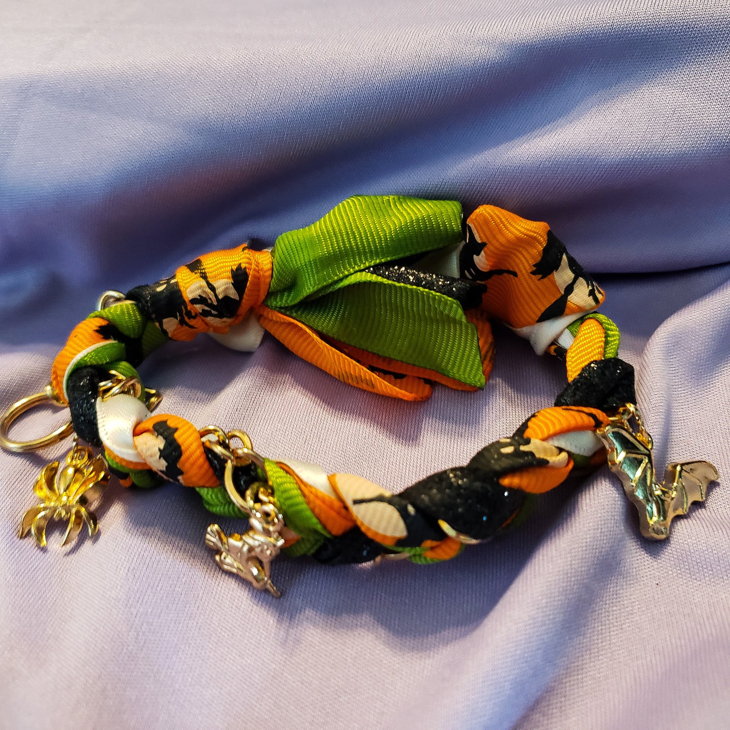 Witch Please, Halloween charm bracelet